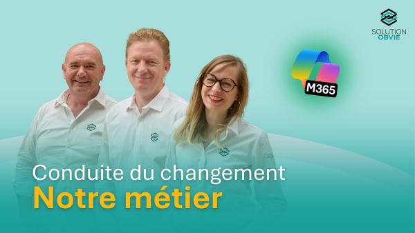 Déployer Microsoft 365 sans perdre les utilisateurs : le rôle de la conduite du changement